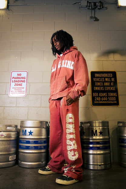 ALL GRIND "WASHED RED" set